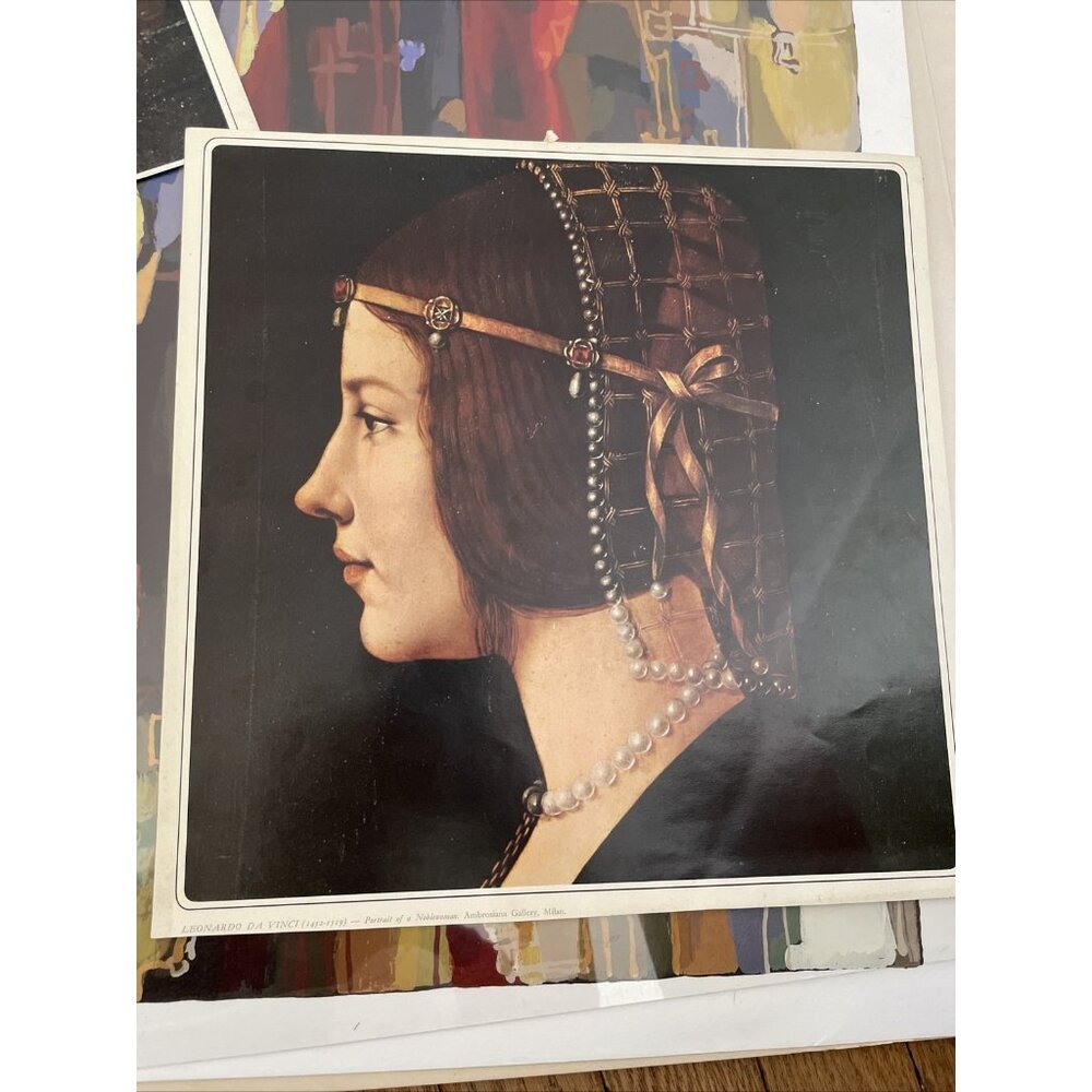Lady Beatrice deste Leonardo Da Vinci Poster Print Original